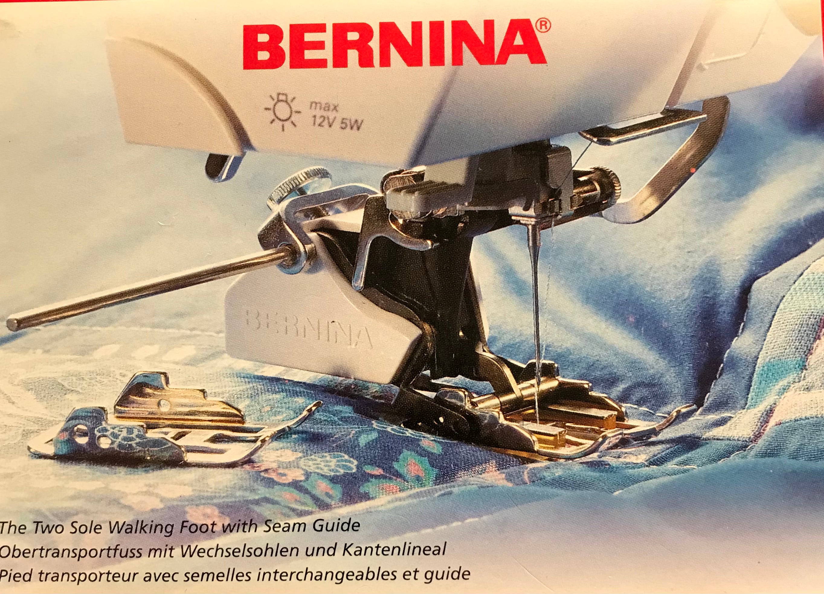 Bernina 2 sole Walking Foot Hampshire Sewing Machines