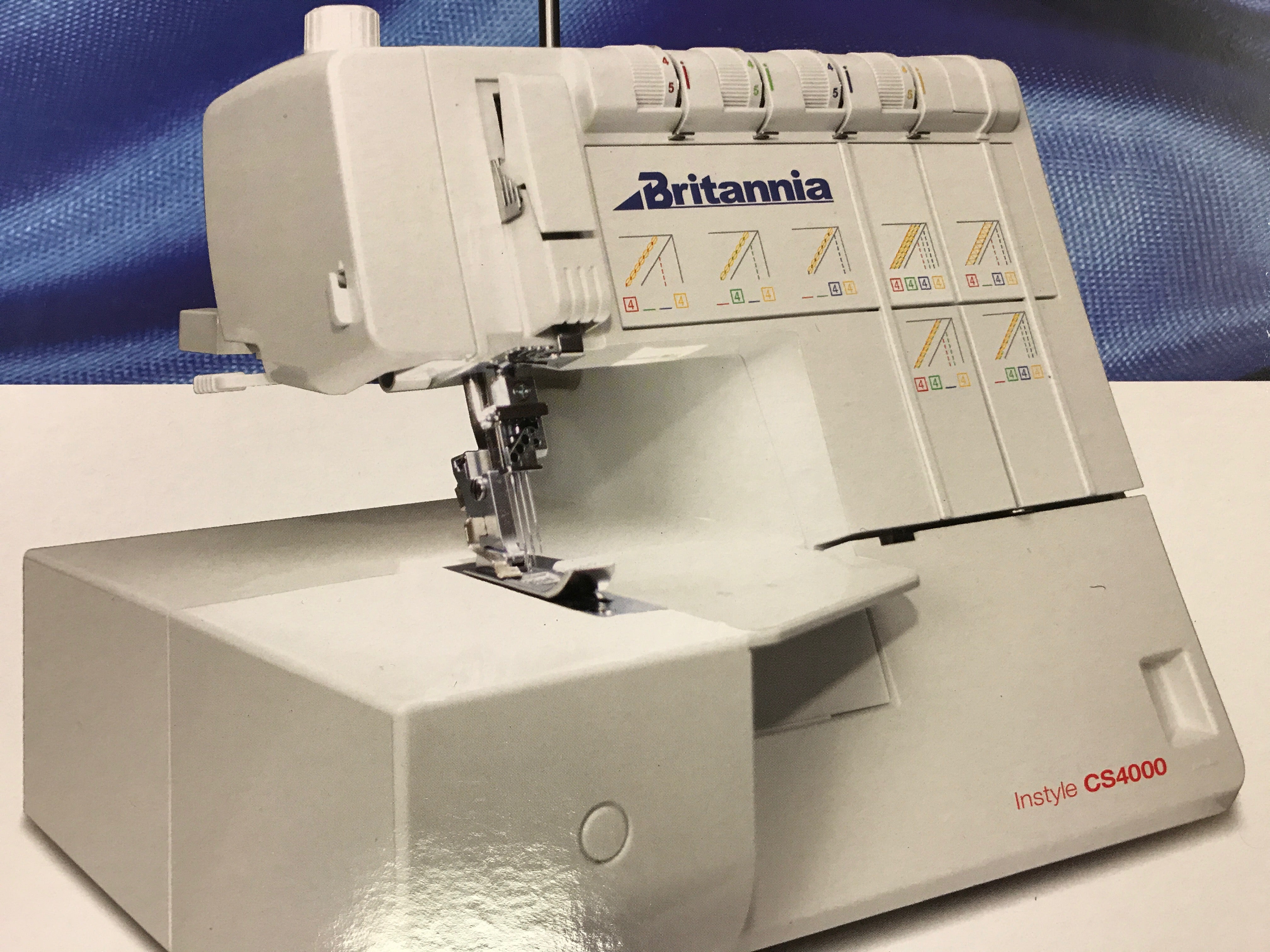 Britannia CS4000 plus accessories Hampshire Sewing Machines