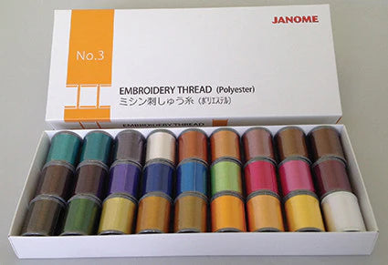 Janome Embroidery Thread Box 3