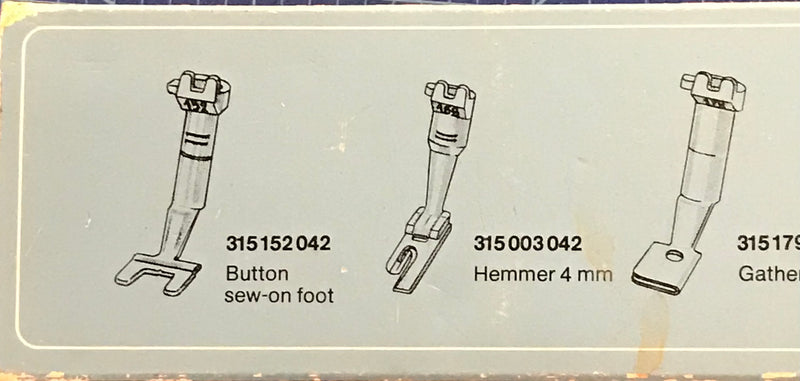 Bernina foot set