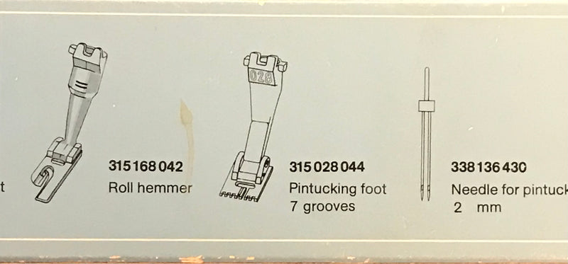 Bernina foot set